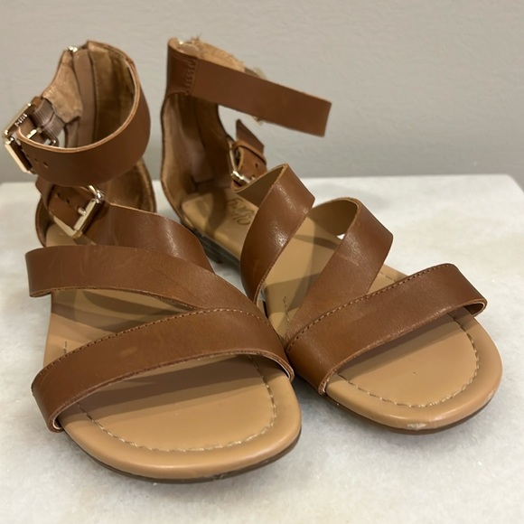 Franco Sarto Leather Sandals - Picture 5 of 5